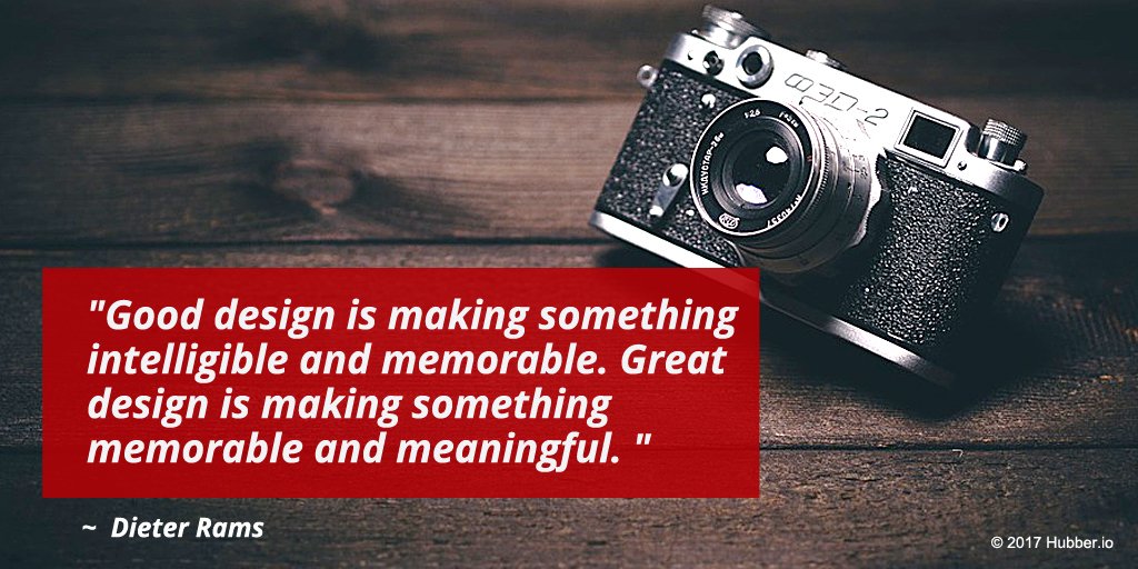 hubber_io's tweet photo. Good design is making something intelligible and memorable. Great design is making something memorable and meaningful. #freelancer #freelancerlife #freelancing #webdesigner #webdeveloper https://t.co/reIufwG41z