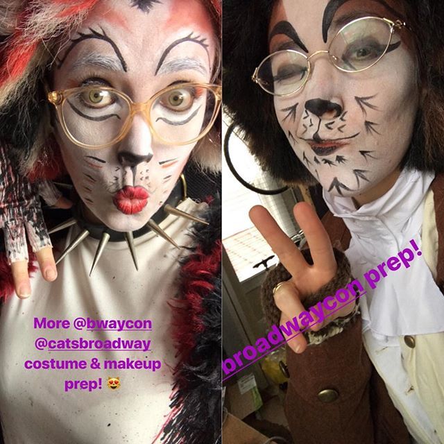 MagicCatJenny's tweet photo. Did a @bwaycon @catsbroadway costume and makeup trial live on twitch today! I can’t wait for this weekend! 😻 #jellicles #jemima #sillabub #catscostumes #meowexanderhamilton #hamiltoncosplay #jelliclecosplay #catscosplay #cosplay #catsbroadway #broadw… https://t.co/GhOh20Er5V https://t.co/iyJzlLOJdB