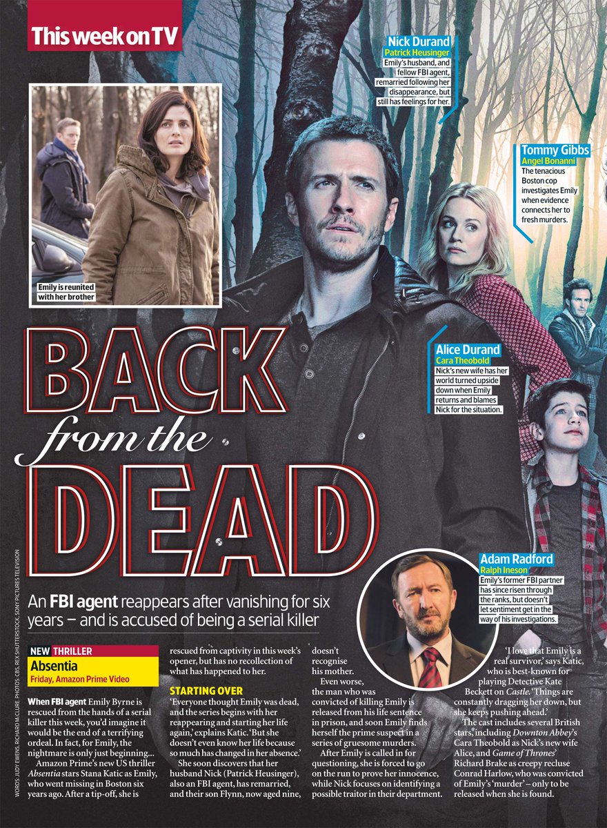 BRStanaKatic's tweet photo. Scans: Mais matérias sobre #Absentia, dessa vez no Reino Unido. #StanaKatic
https://t.co/TAULBEaRmv https://t.co/XzWF8BCsYL