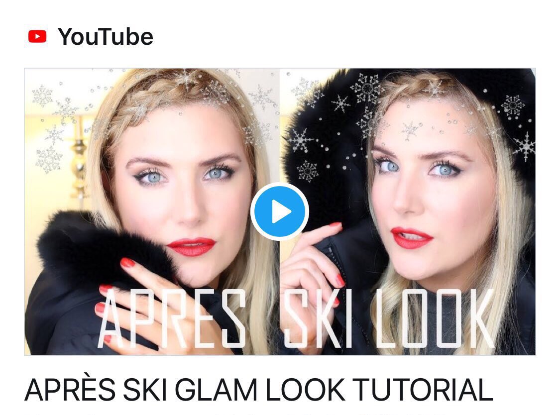 heidiguttenberg's tweet photo. Did you miss THE ULTIMATE APRΓS SKI GLAM MAKEUP TUTORIAL ?? https://t.co/2FrGjEDCaU #bbloggers #BVLOGGERS #makeuptutorials #skimakeup #beautygurus #makeupdotcompartner https://t.co/Brjr2n62tu