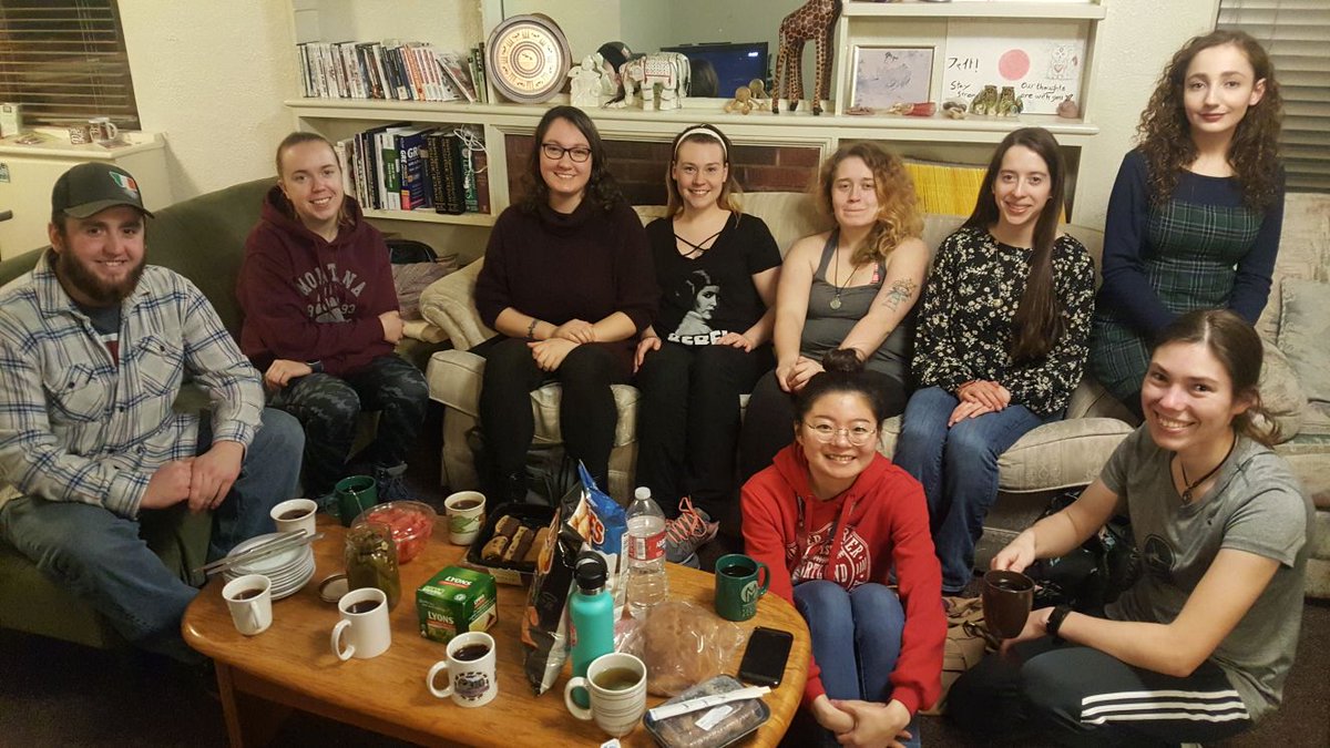 Tae agus Plé ag an gCumann Gaelach in Ollscoil Mhontana anocht #TrasnaNadTonnta