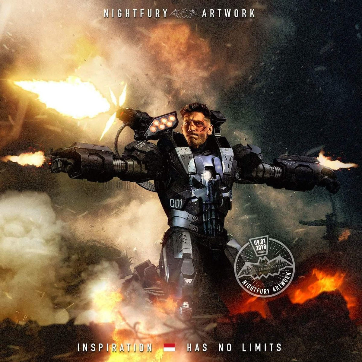 The Punisher Hq On Twitter Fantastic Punisher War Machine