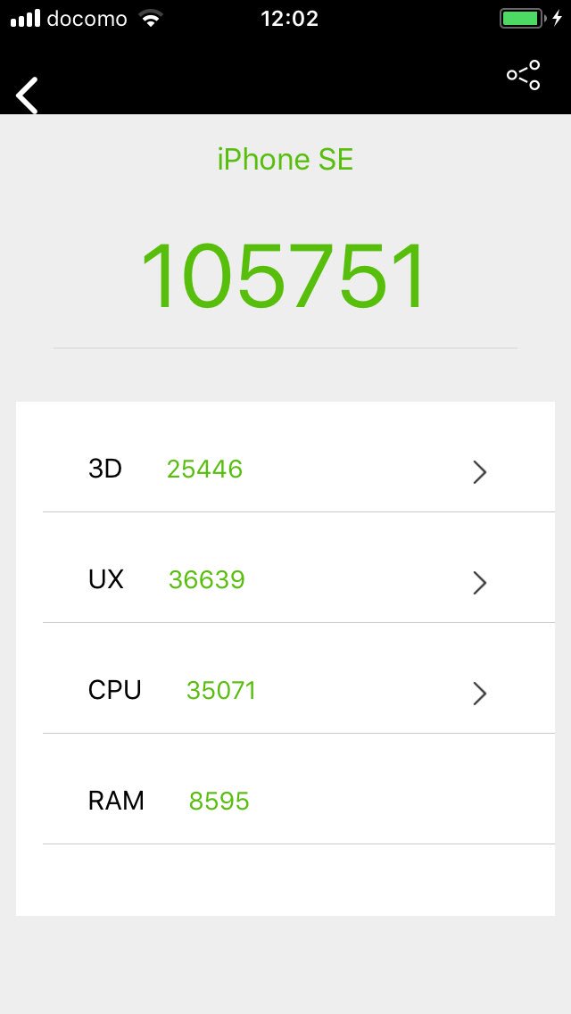 Mcd Jun در توییتر Iphone Seでのantutuスコア 1枚目 Ios 11 2 2 2枚目 Ios 11 2 5 最新