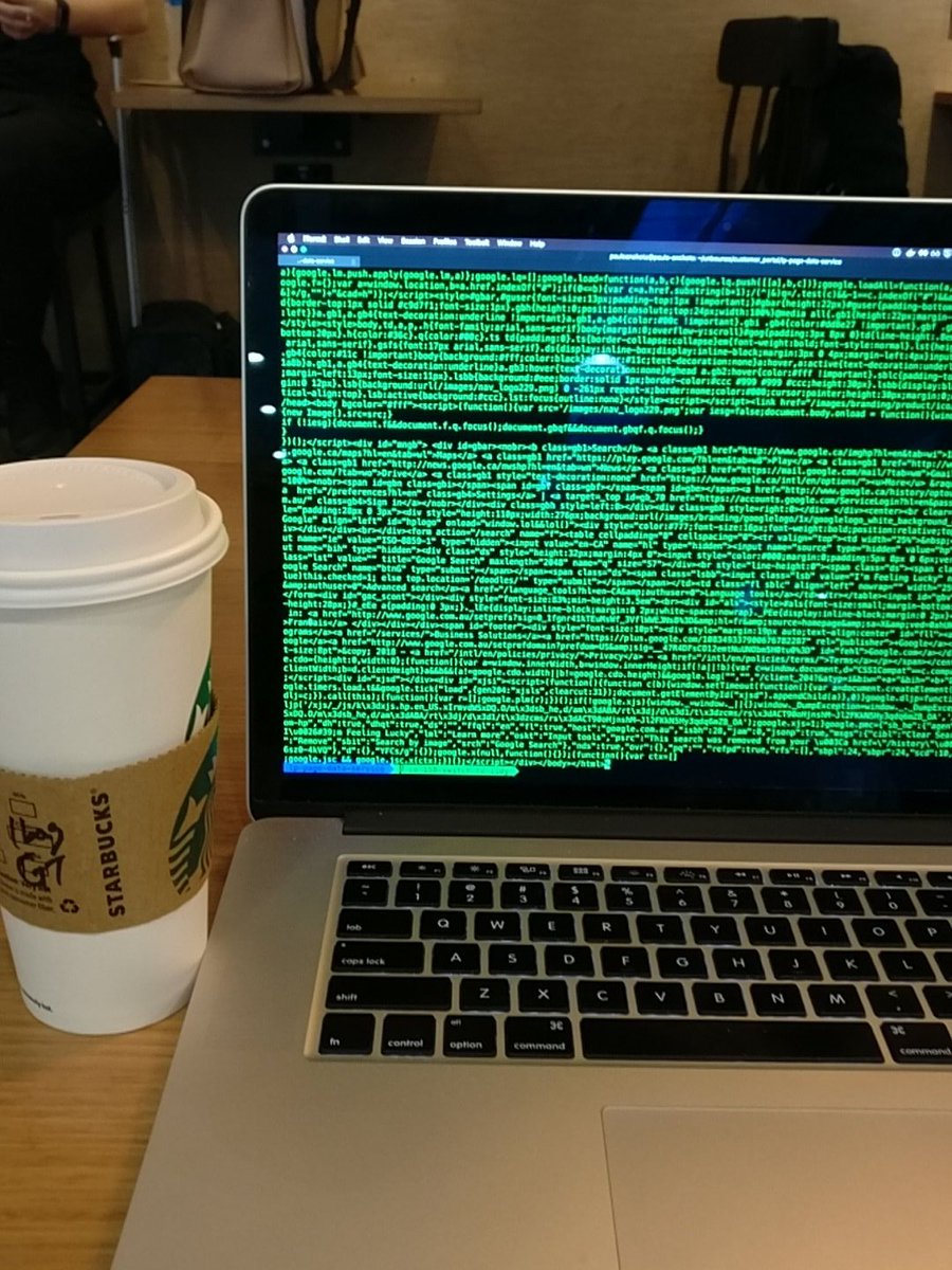 pauloancheta's tweet image. I&apos;ve prepared a color scheme that would make me seem smarter and possibly up to no good whenever I work in public spaces #fakehacker