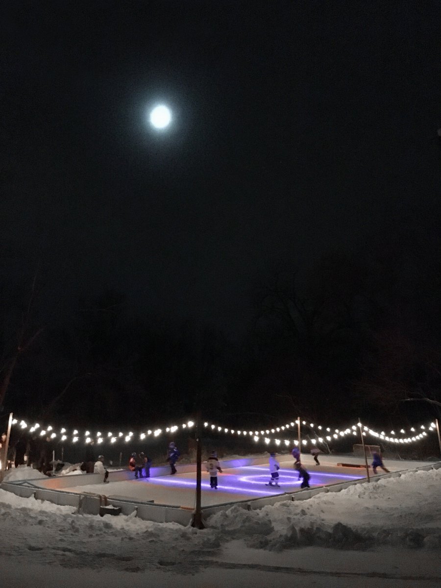 Beauty night in the yard with the boys.