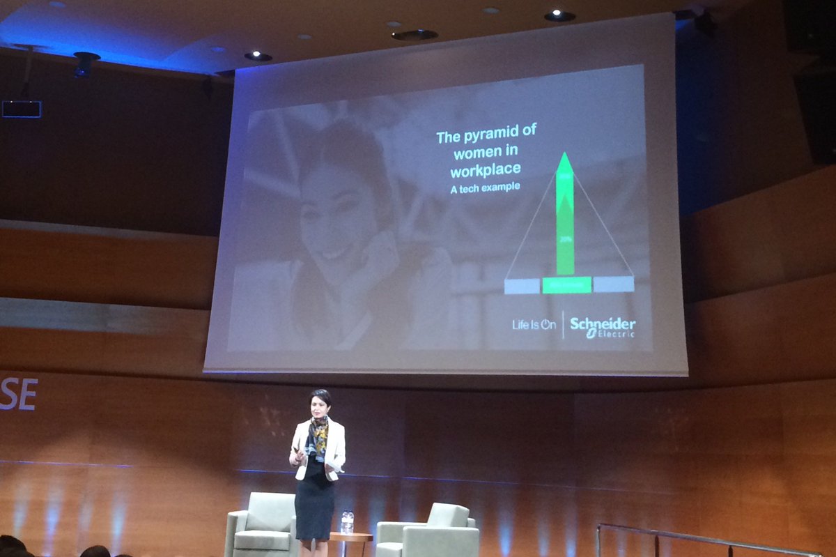 iesewib's tweet photo. Florentina Totth, VP of Segment and Strategic Customers at Schneider Electric, encouraging the audience to overcome unconscious bias so that we don´t put limits on ourselves and others #iesewib2018 https://t.co/UBljbbyjIt
