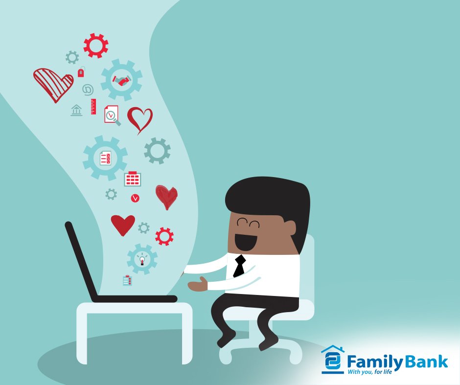 FamilyBankKenya's tweet photo. My fren, you better start loving that job. #FunAtWorkDay #LetsMakeBetter https://t.co/sc87OKOOuP