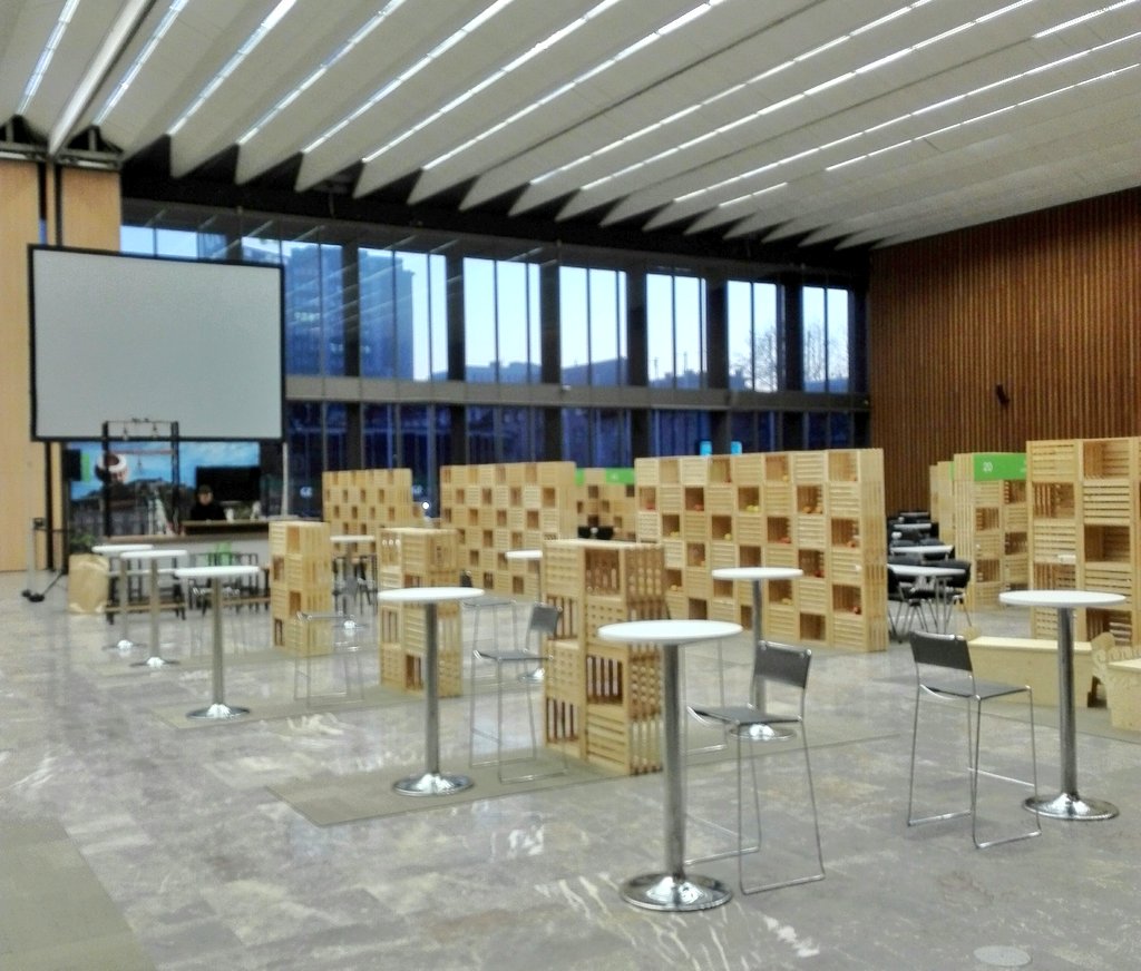 Loving this set-up at Conventa Trade Show 2018 #Ljubljana #Slovenia 💛 @Conventa2018 <a href="/SloMeetings/">Slovenia Meetings</a> <a href="/meetLjubljana/">Meet in Ljubljana</a> #eventprofs