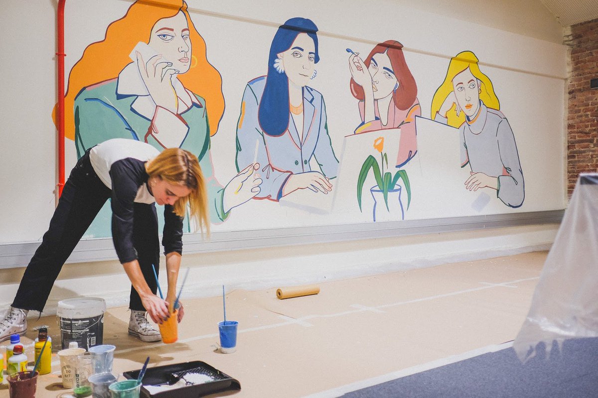 GoogleES's tweet photo. Más de 100 artistas y emprendedores de toda España se reunieron la semana pasada en @CampusMadrid para explorar cómo arte y emprendimiento pueden ir de la mano en #CampusCreativityWeek. ¡Te lo contamos en el blog! → https://t.co/AtHaoFu4Ua https://t.co/8QVosFR9L2