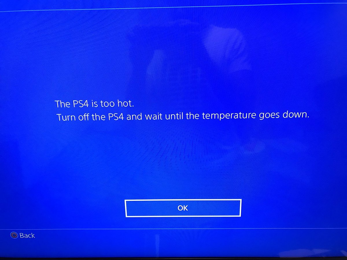 Chris Redfield  🇺🇸 on Twitter: "@AskPS_UK " The PS4 is too hot " PS4  control problem update to install system software version... question PS  plus unavailable ? https://t.co/9WYTSiXvCh" / Twitter