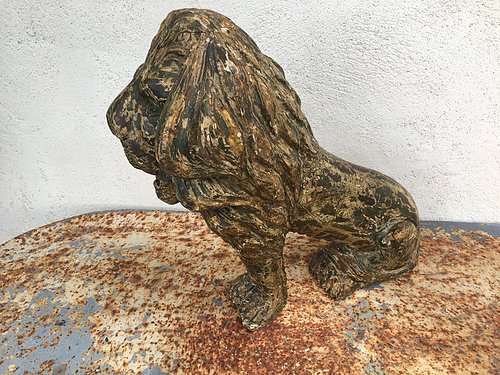 Dickson_Rendall's tweet photo. 18th carved wood lion with old patination and traces of old gilding.

Measurements
Height 18" 46cms
Length 16" 41cms

#lion #18thcentury #antique #antiques #carvedlion #woodenlion #antiquecarving https://t.co/x3DumpYVDk