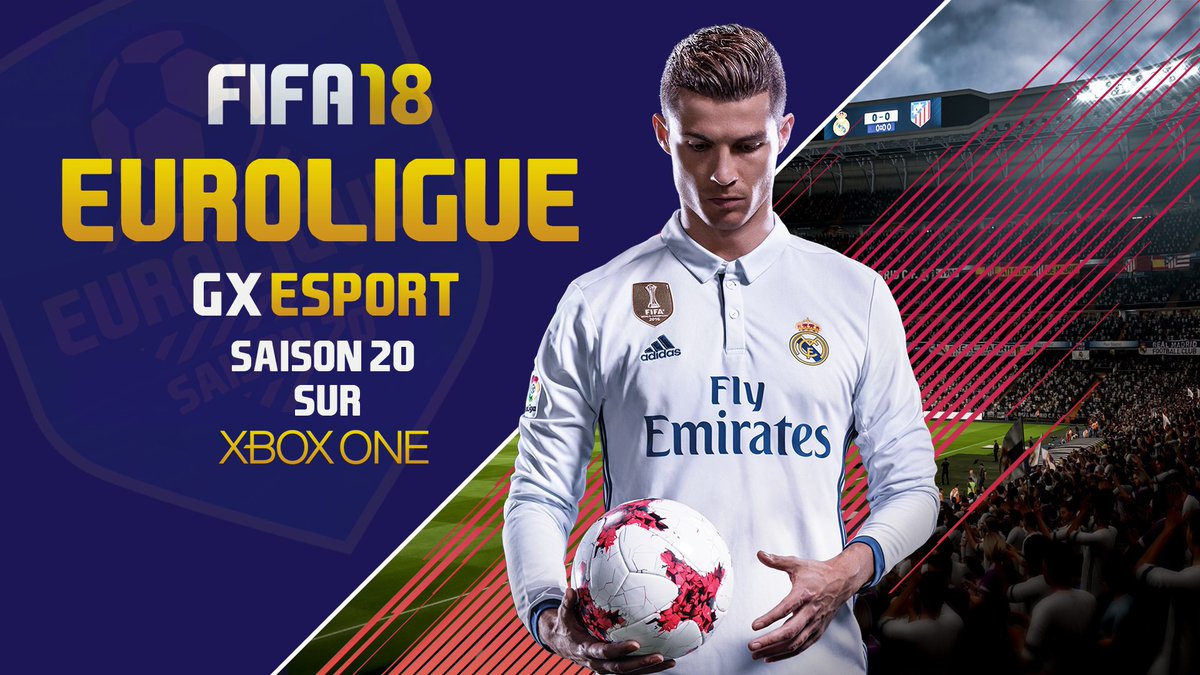 GeniuS_eSport's tweet photo. 🏆 Inscriptions pour Gx_Euroligue ouvertes ⚽️
Compétition sur #FIFA18 #XboxOne avec transferts de joueurs et gestion du budget (salaire, stade, etc...)
Vous pouvez venir vous inscrire à cette adresse https://t.co/UtwSgpycc1
#EUROLIGUE #Footmanager https://t.co/i9swlfsDu1