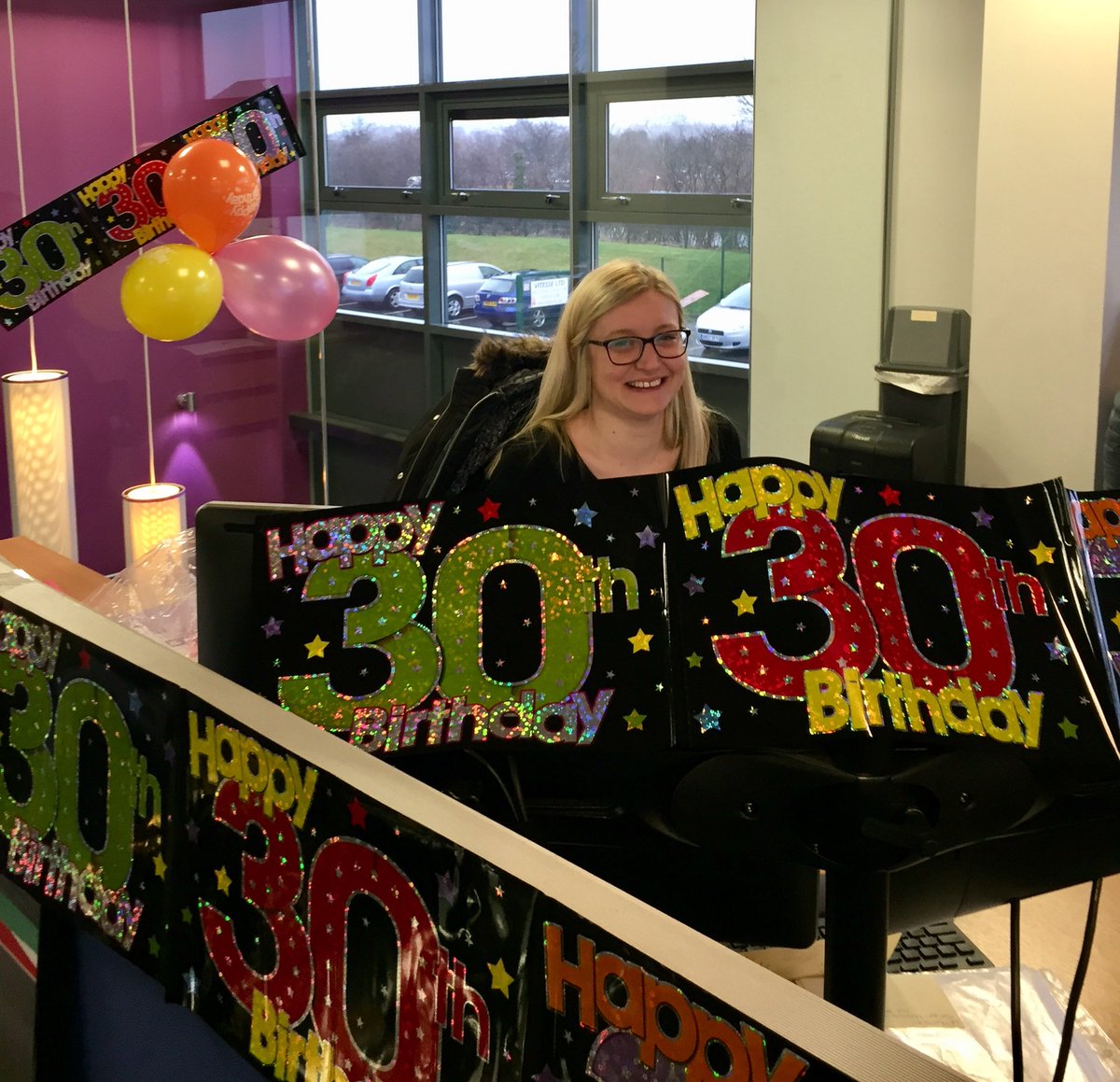 Happy 30th Birthday to our favourite Business Administrator Katie Riley 😃🎂🥂  Have a wonderful day from all of us at Salus Approved Inspectors #cakeoclock #macciesforbrekkie #lotsofteatoday 🤪😂