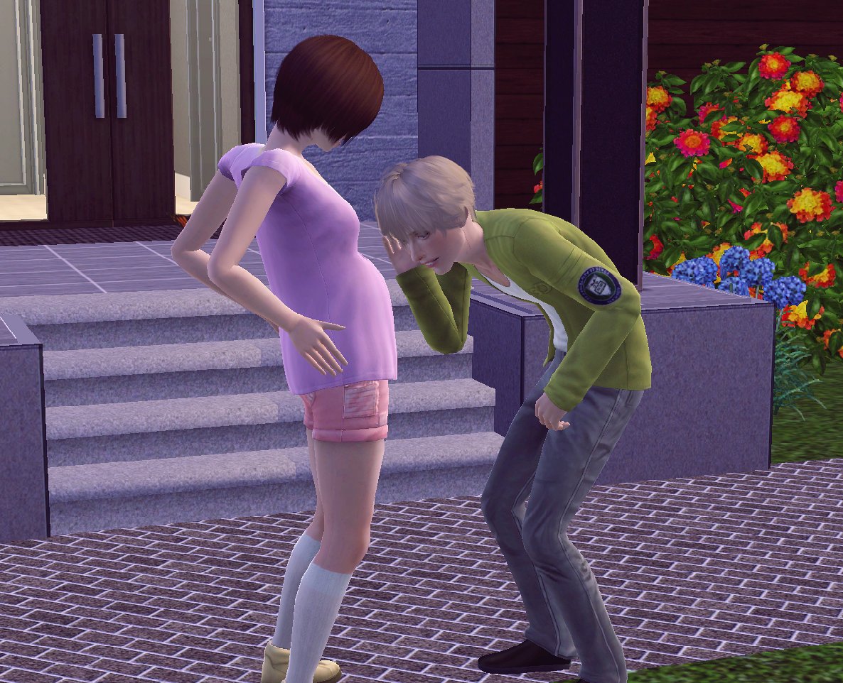 DrBox_Sims's tweet image. 아이의 발길질이 들리니? 💞