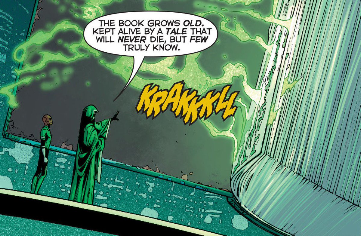 BookOfOa's tweet image. Knowledge awaits any lantern who is willing to turn the pages.