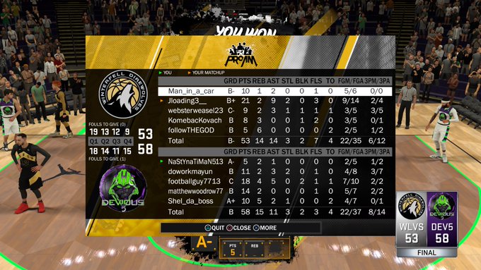 Nastynatiman513's tweet photo. Devious 5 up 2-0 vs direwolves gg yall... @TAKEOFFLEAGUE https://t.co/FwqQUVHysp