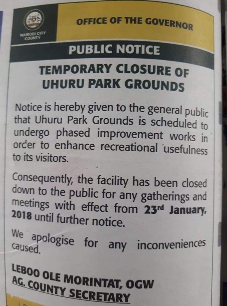 <a href="/MikeSonko/">Mike Sonko</a> is a shitty governor,that is why he likes shitts,remember what he did to jacaranda grounds #CountdownToCanaan