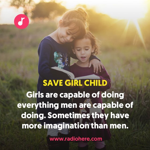 radiohereonline's tweet photo. Spread equality, Motivate, empower and educate girls to pursue their dreams.

 #WednesdayWisdom #NationalGirlChildDay https://t.co/YqUb33ipdI