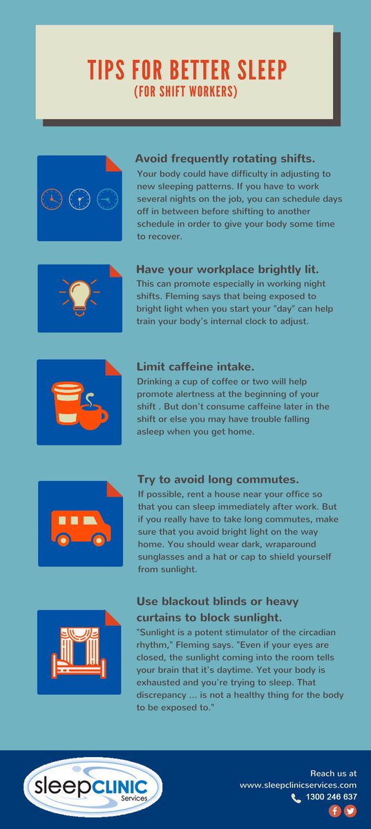 SleepClinicServ's tweet photo. #bettersleep #shift_work https://t.co/yFkOU0Qusy