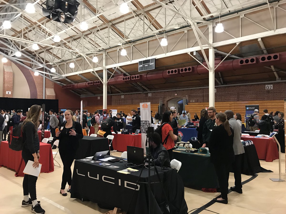 BrettAlpert's tweet photo. Fantastic collaboration between  @MissShavon @CarmenZahiralis @stanfordcolleen @StanfordNate and our colleagues with Stanford Athletics on the largest employer connection event for Stanford Student Athletes in many years! #meaningfulwork https://t.co/mGzpg1Eep7