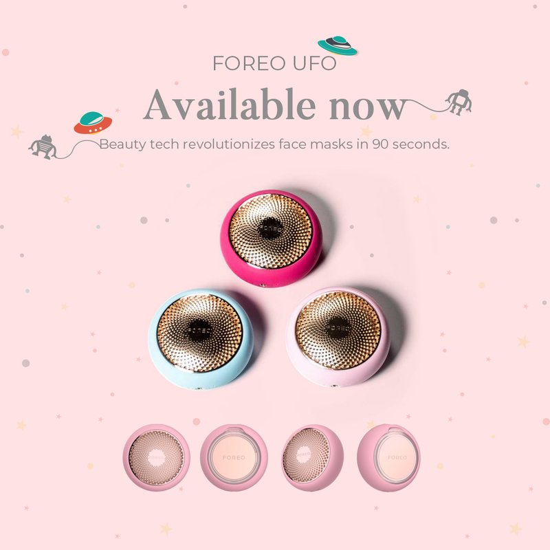 Fablooxapp's tweet photo. FOREO UFO:  new beauty tech revolutionizes face masks in 90 seconds👽💕 

#WhatTheFOREO #ESPADA #skincare #skincareroutine #skincareaddict #beauty #beautygram #beautytech #skin #skincare #skincareaddict https://t.co/WxOkDlg1OV