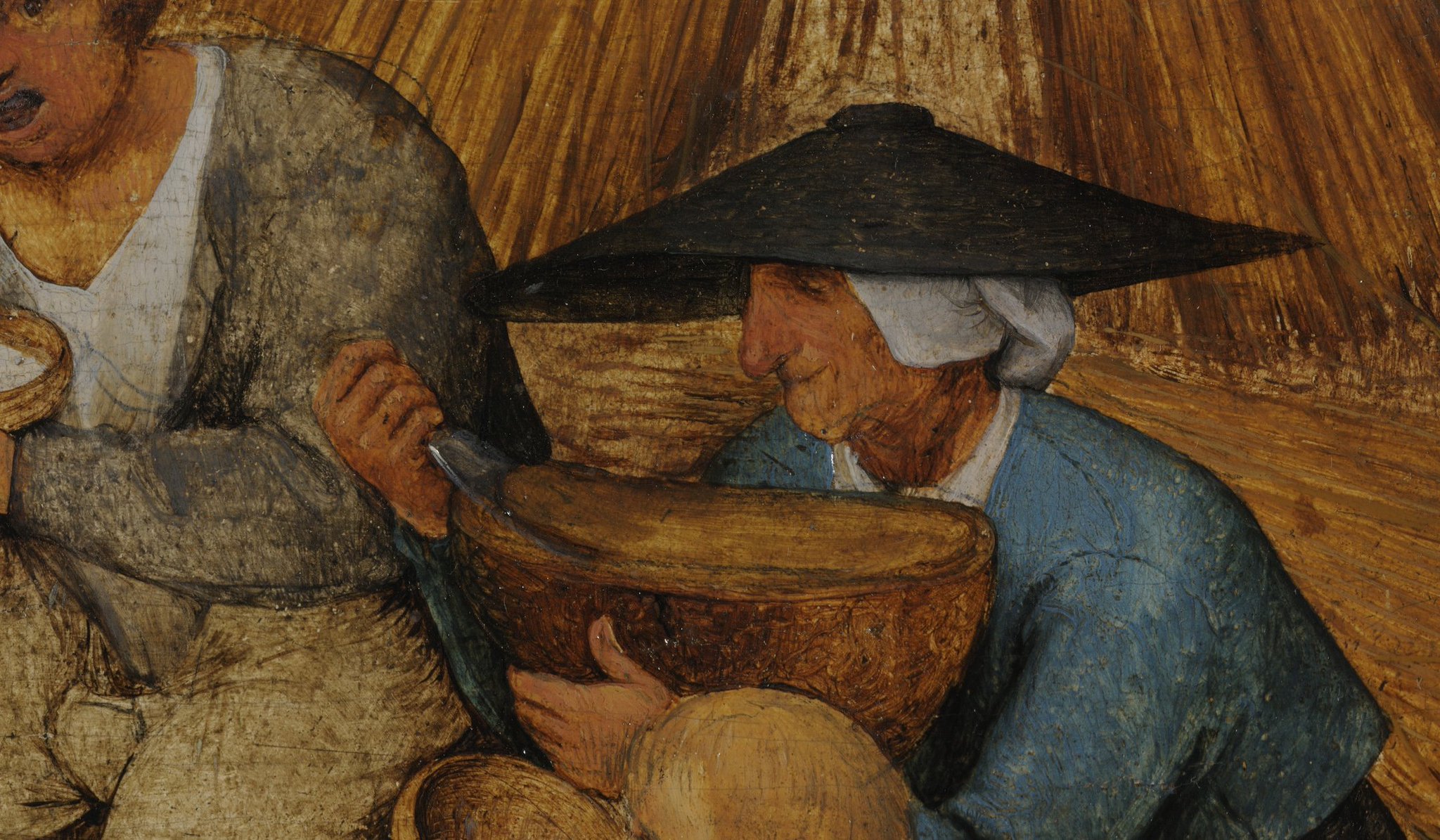 Брейгель жатва картина