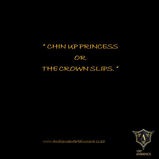 AmbienceEnt_SA's tweet photo. #wednesday #wcw #women #keepyourchinup #2018 https://t.co/D27oyJhwYB