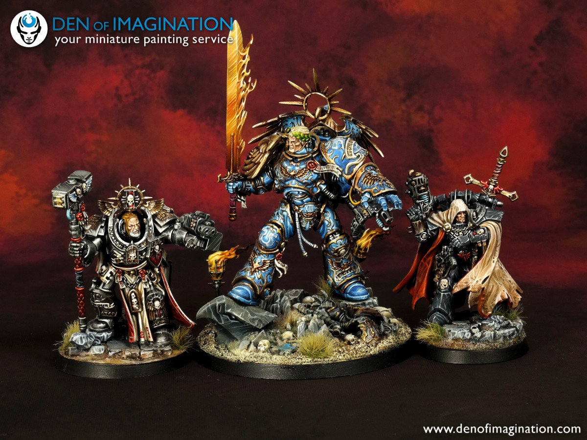doiStudio's tweet image. Triumvirate #doiphoto #warmongers #miniaturepainting #commissionpainting  #brushforhire #doistudio #denofimagination #commission #tau #wargaming #warhammer #gate #commission #creative #painting #scifi #fantasy #chaos #wh40k #warhammer40k #Triumvirate #primarch #cyfer