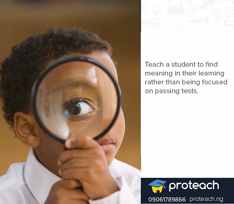 ProTeachNG's tweet photo. Not just the destination but the journey also 😉
#Proteach #tutors #teachers #learners #learning #students #reading #studyskills #study #classroom #school #students #parents #education https://t.co/ya59lsjqWC
