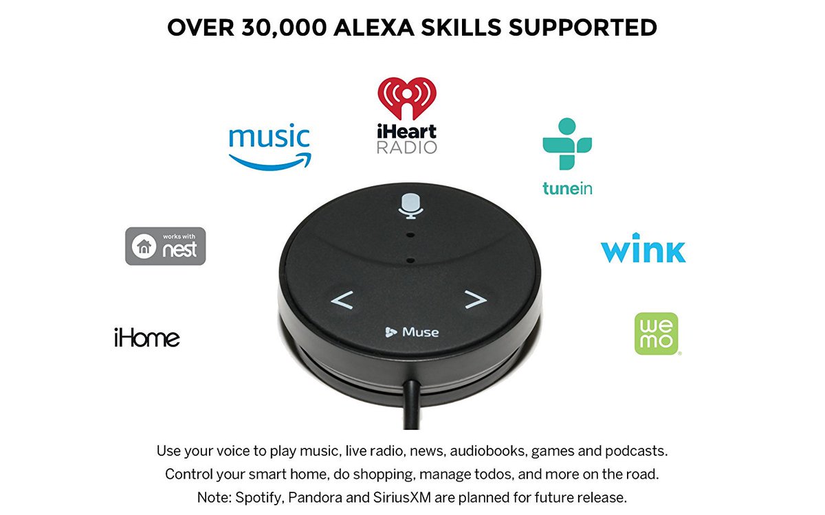 Bring Amazon #Alexa into your car with our Muse #giveaway! Enter here: geni.us/WinEchoMuse