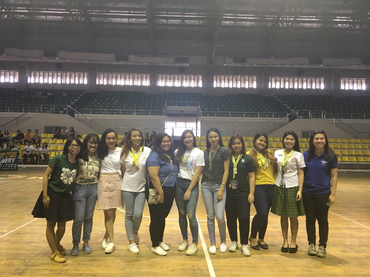 FEUMakatiBOSS's tweet photo. Congratulations to the Mythical Six of the Women's Volleyball Tournament. You have a heart of a champion! 🔥💪🏼 #BOSSxSportsfest #BOSS1718 https://t.co/Qscq3kga3K