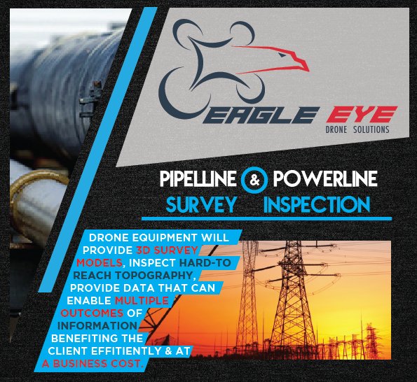 eagleeyeug's tweet photo. Pipelines and Power lines give you the impression that they are big and hard to monitor. Yes they are.
But with our Pipleline & Powerline Inspection service, inspection and survey are made easy.
#survey #inspection #Drones #pipeline #Construction #ugandain2018 #Kampala #working https://t.co/CgpU9N4Q6x