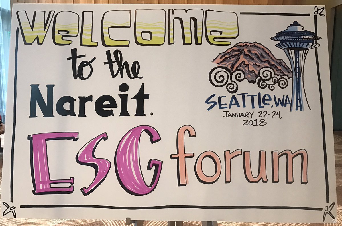 PKY_Green's tweet photo. Insightful discussions taking place at @REITs_Nareit #ESGForum | The best annual meeting to share #ESG best practices and lessons learned with top #sustainbility peers! @NeffSara @FulyaKocakGin @agbinkley @arifrankel @danielehorton @JillZieglerCR @GRESB @IMTCliff  @chrispyke https://t.co/4uxrjDfQK7