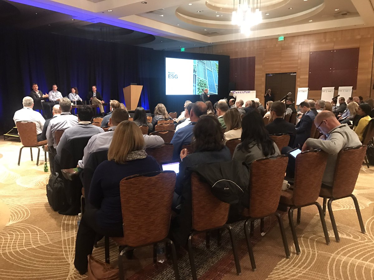 Insightful discussions taking place at <a href="/REITs_Nareit/">Nareit</a> #ESGForum | The best annual meeting to share #ESG best practices and lessons learned with top #sustainbility peers! <a href="/NeffSara/">Sara Neff</a> <a href="/FulyaKocakGin/">Fulya Kocak</a> <a href="/agbinkley/">Aaron Binkley</a> @arifrankel <a href="/danielehorton/">Daniele Horton</a> @JillZieglerCR <a href="/GRESB/">GRESB</a> <a href="/IMTCliff/">Cliff Majersik</a>  <a href="/chrispyke/">Chris Pyke</a>