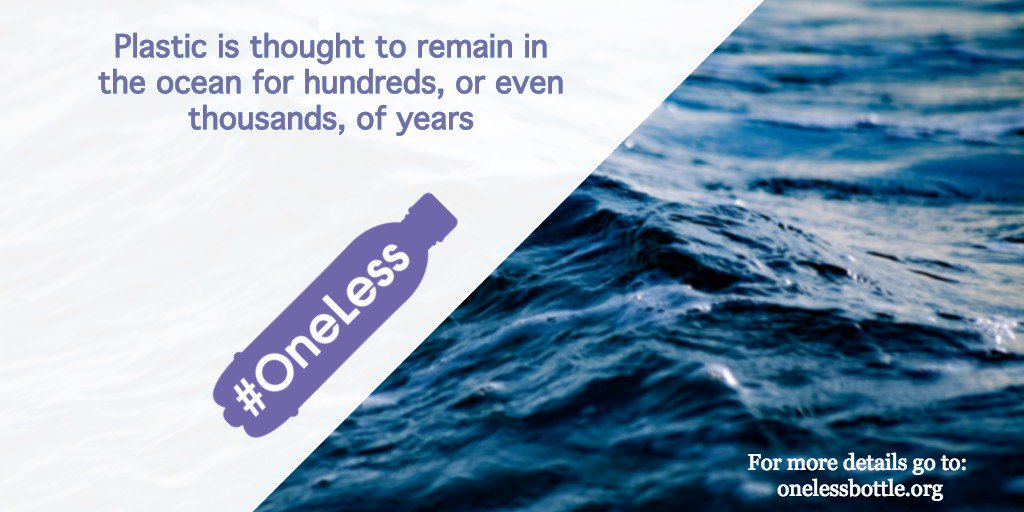 OneLessBTL's tweet photo. While it floats and degrades, the plastic also leaches marine-toxic chemicals into the water, further harming marine life. Do your part to tackle #plastic pollution by making the #OneLess pledge: https://t.co/3lc8xfXe2G https://t.co/JFdTf74WG0