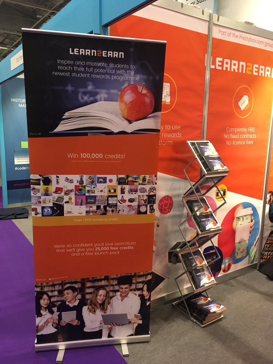 We're ready and raring for the <a href="/Bett_show/">Bett Global</a> today here in London! Come visit us at stand G93 #Learn2Earn #bettshow #education