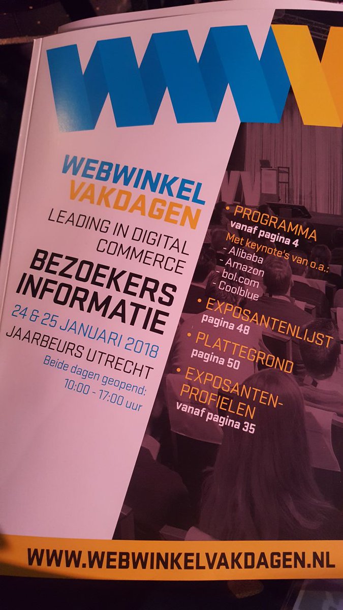 Je kunt nooit genoeg kennis hebben, dus zijn Benny &amp; Saskia vandaag aanwezig op de <a href="/WebwinkelVakdag/">Webwinkel Vakdagen</a>. Ze zijn de dag begonnen met de Workshop Marketing Automation #WWV18