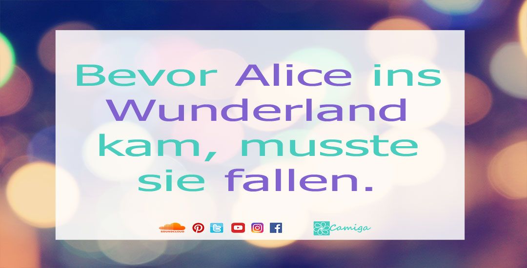 Camiga_Girls's tweet photo. #Traust du dich dem #Kaninchen zu folgen, wenn es dir über den #Weg läuft? Würdest du es überhaupt #beachten, oder bist du zu sehr in deinem #Alltag #gefangen? #Alice war #mutig und wagte den #Sprung. Wirst du springen, um deine #Ziele zu erreichen? #Empowerment #gettingbetter https://t.co/8BaNvwSMVw