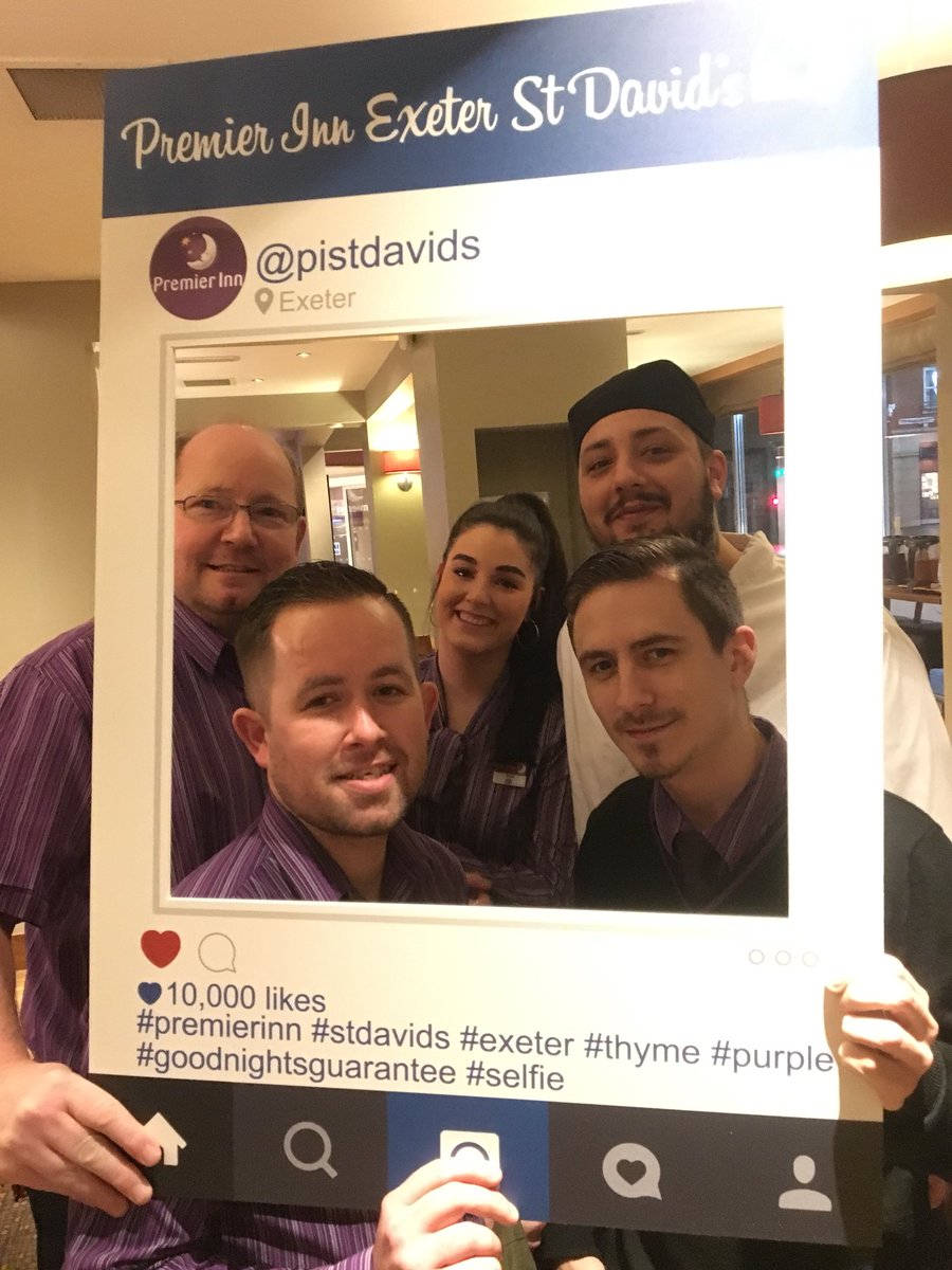 Ready for breakfast service! Smiles all round! <a href="/ryanmcshane77/">Ryan Mcshane</a> <a href="/Ruth_x_Quinn/">Ruth Quinn</a> <a href="/SDEBDD/">simon ewins</a> <a href="/StDavidsPI/">Exeter St. Davids PI</a> #selfiesmile