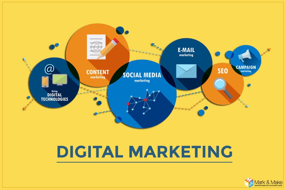 MarkAndMake's tweet photo. From #SEO to #PPC Marketing, find all #DigitalMarketing Services at one place: Mark &amp; Make! https://t.co/esia72Jl1p