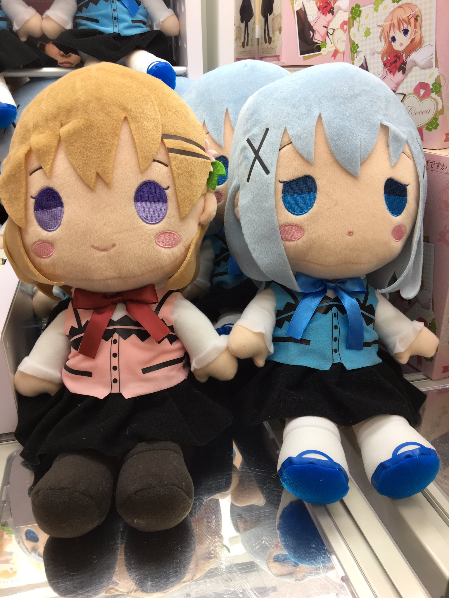 ご注文はうさぎですか　デフォルメぬいぐるみXL　チノ　シャロ　千夜 Amazon | ご注文はうさぎですか？？ デフォルメぬいぐるみXL