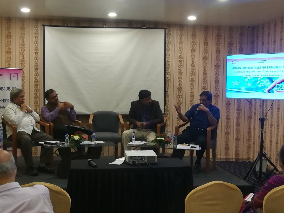 Mr_Ankit_Pingle's tweet photo. "There are risks associated to being technologically and digitally illiterate" - Mr. Ravi Deshmukh
#broadbandlabels @CUTSCCIER @udaimehta @SRohitLFC @rsingh4u https://t.co/I7QHhv48t2