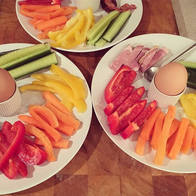 ThePaleoGym's tweet photo. Dippy egg with rainbow veg and #fortnamandmason ham
#poshbreakfast .
.
.
.
#eatclean #cleaneats #cleaneating #healthyfood #healthyeating #healthychoices #healthybreakfast #healthykids #paleo #primal #paleobreakfast #paleokids #paleolife https://t.co/NrnNgGOUx4 https://t.co/jQEi0Qmjq4