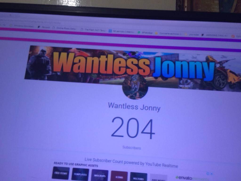 wantles's tweet photo. Gracias por los nuevos subs aquí nuevo video para el canal https://t.co/JCvCMMtZ3g https://t.co/KjhfD5Text