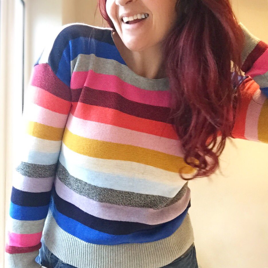 gap rainbow jumper