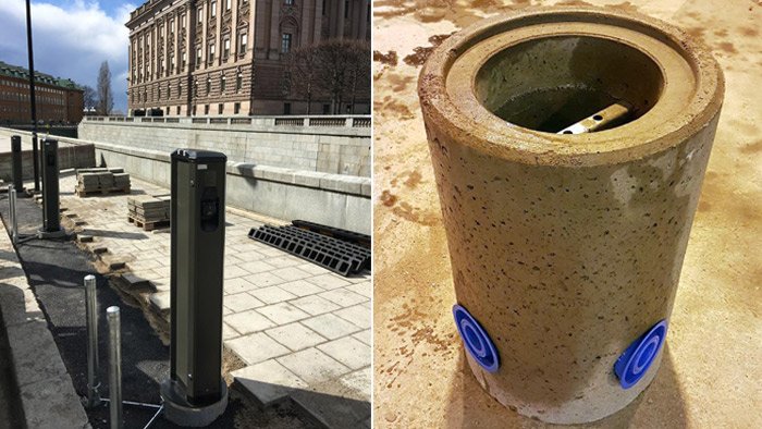 Nytt svenskt fundament ger billigare laddstolpar dlvr.it/QCWXSV