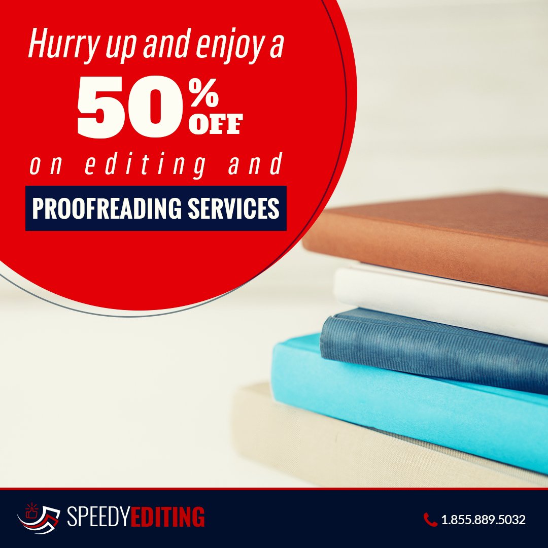 SpeedyEditing's tweet photo. Hurry up and avail the discount 

#EditingHelp #SpeedyEditing https://t.co/DjQnSk1tP7