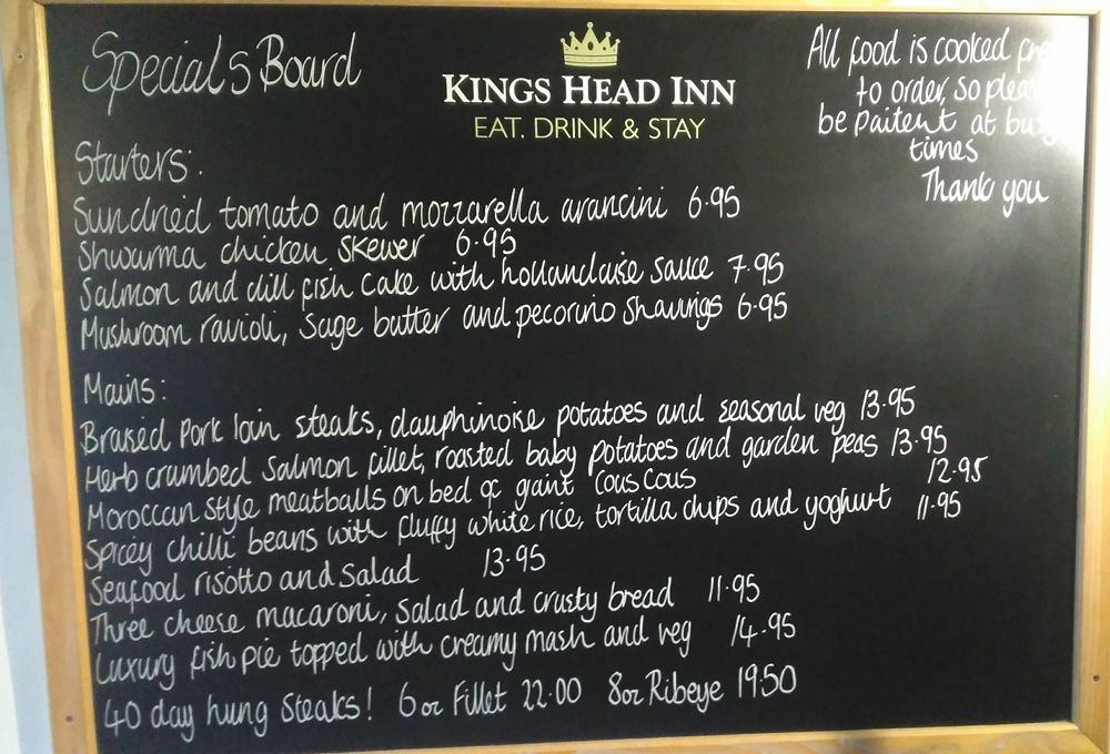 What would you like from our specials board?
