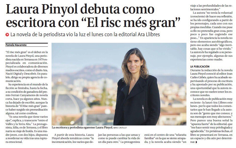 laurapinyol's tweet photo. El @DiarideTerrassa escombra cap a casa, molt amablement. I la foto i la perspectiva és de l’estimat amic Marc @castellet Gràcies https://t.co/MPoVR0Fch1