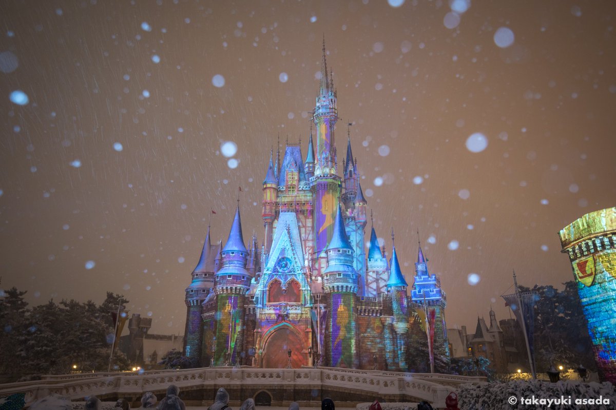 雪ディズニー